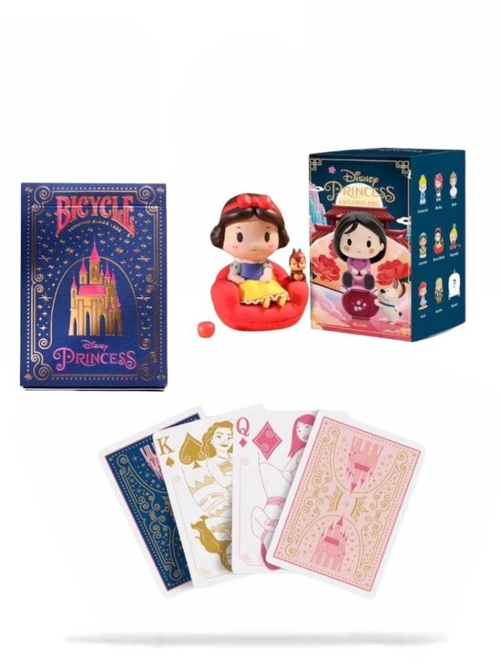 POP MART Other - NEW- DISNEY PRINCESS (COLLECTORS BUNDLE) BLINDBOX & PLAYING CARDS